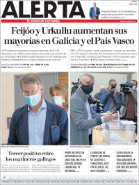 Portada de Alerta - El Diario de Cantabria (España)