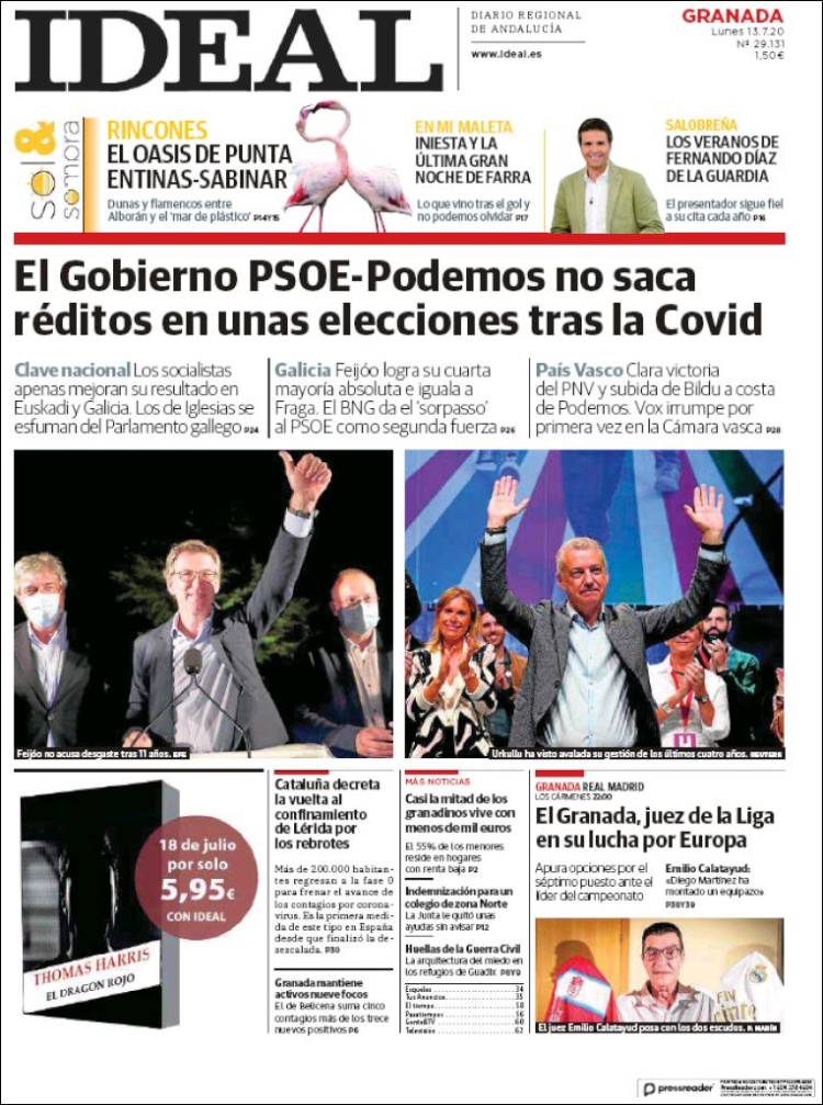 Portada de Ideal (España)