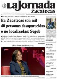 Portada de Jornada de Zacatecas (México)