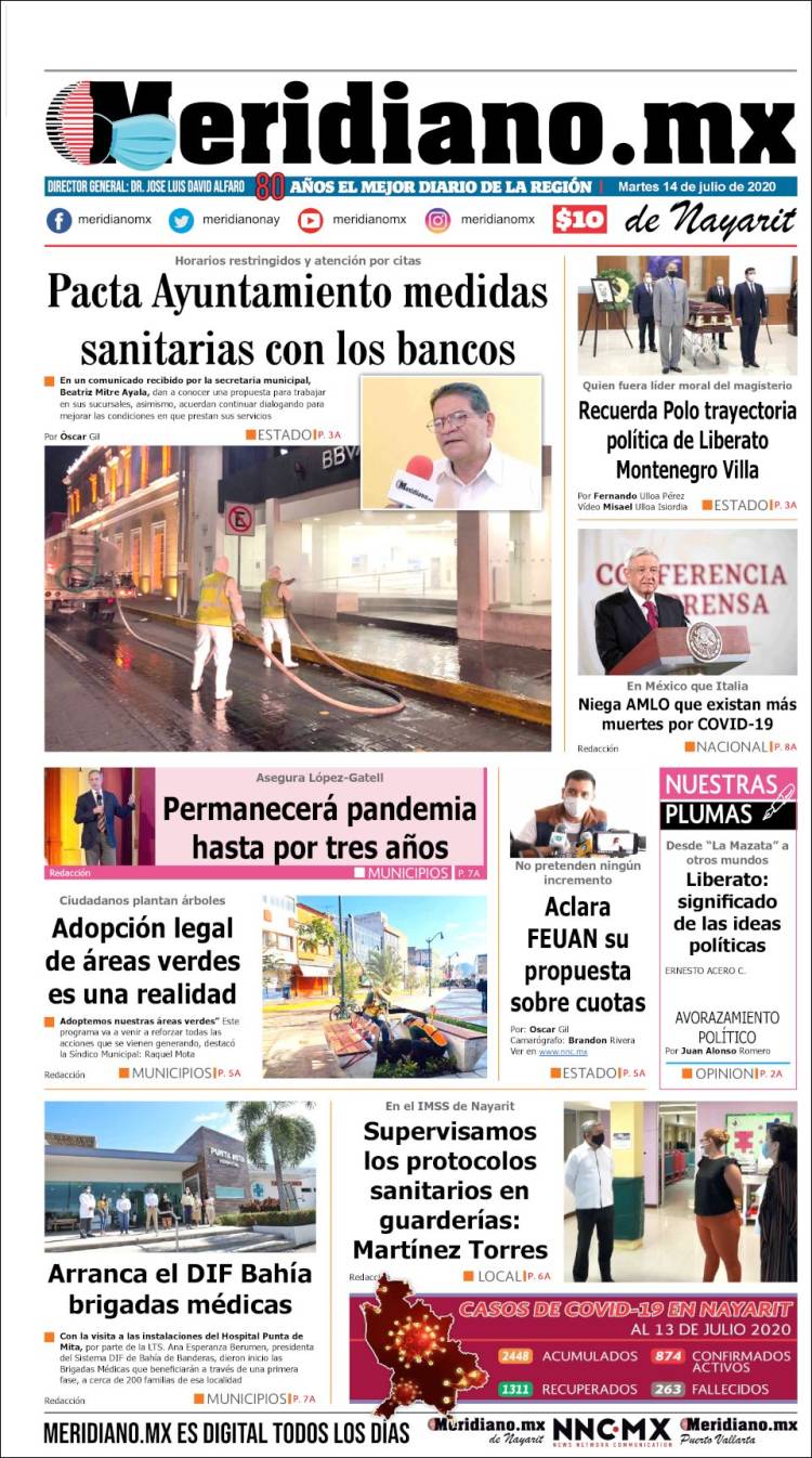 Portada de Meridiano (México)