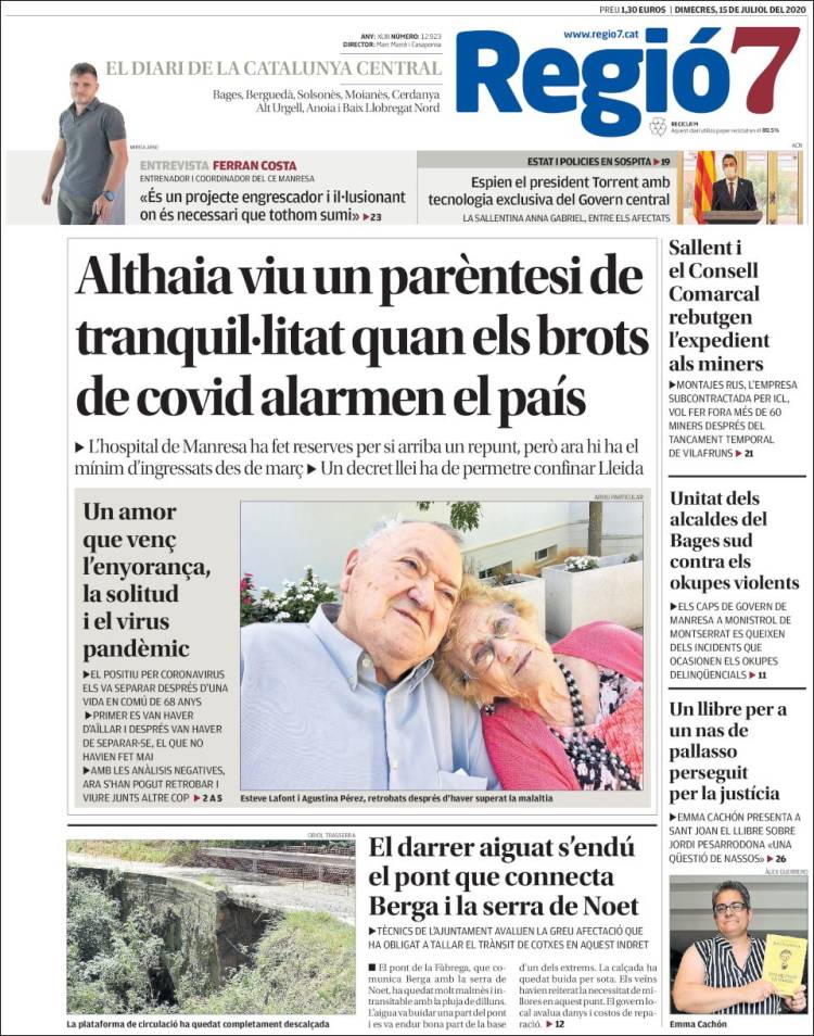 Portada de Regio7 (Espa&ntilde;a)