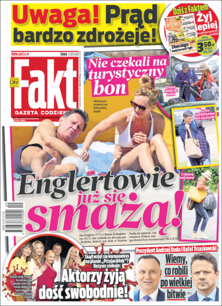 Portada de Fakt (Polonia)