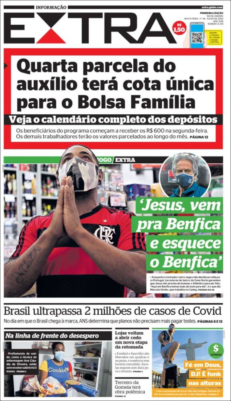 Portada de Extra (Brasil)