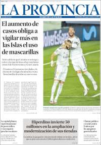 Portada de La Provincia (Espa&ntilde;a)