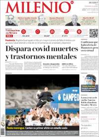 Portada de Milenio de León (M&eacute;xico)