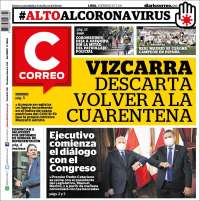 Portada de Diario Correo (Perú)