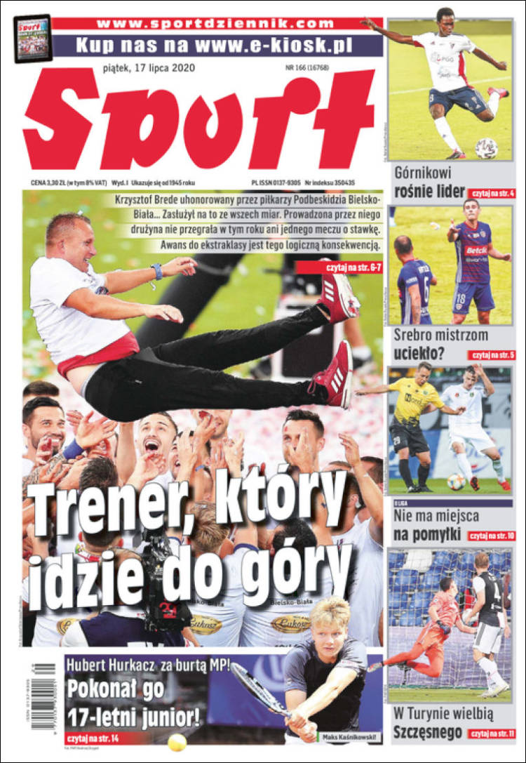 Portada de Katowicki Sport (Polonia)