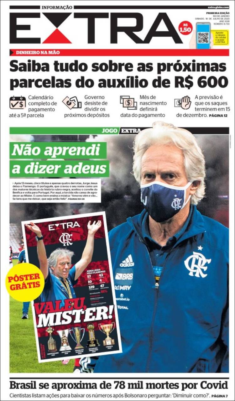 Portada de Extra (Brasil)
