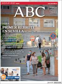 Portada de ABC - Sevilla (España)