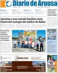 Portada de Diario de Arousa (España)