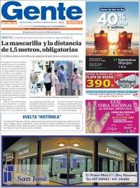 Portada de Gente en Burgos (España)