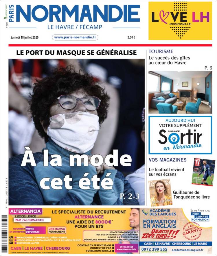 Portada de Progres de Fecamp (Francia)