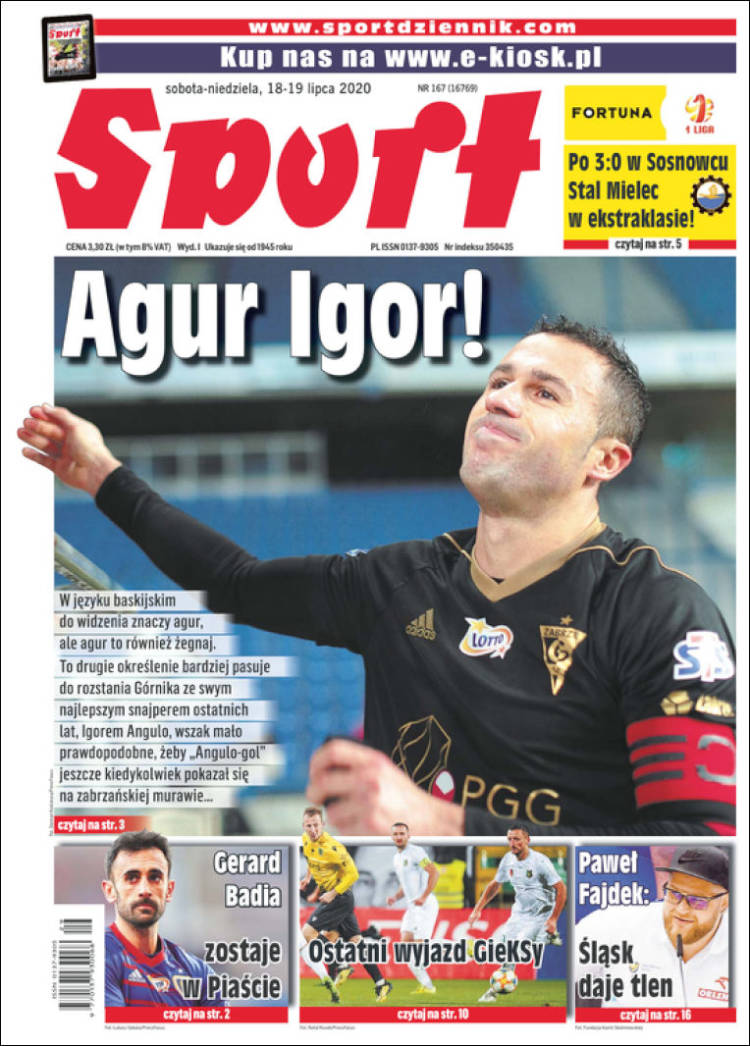 Portada de Katowicki Sport (Polonia)