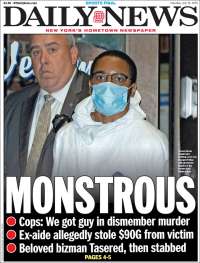 Portada de Daily News - New York (USA)