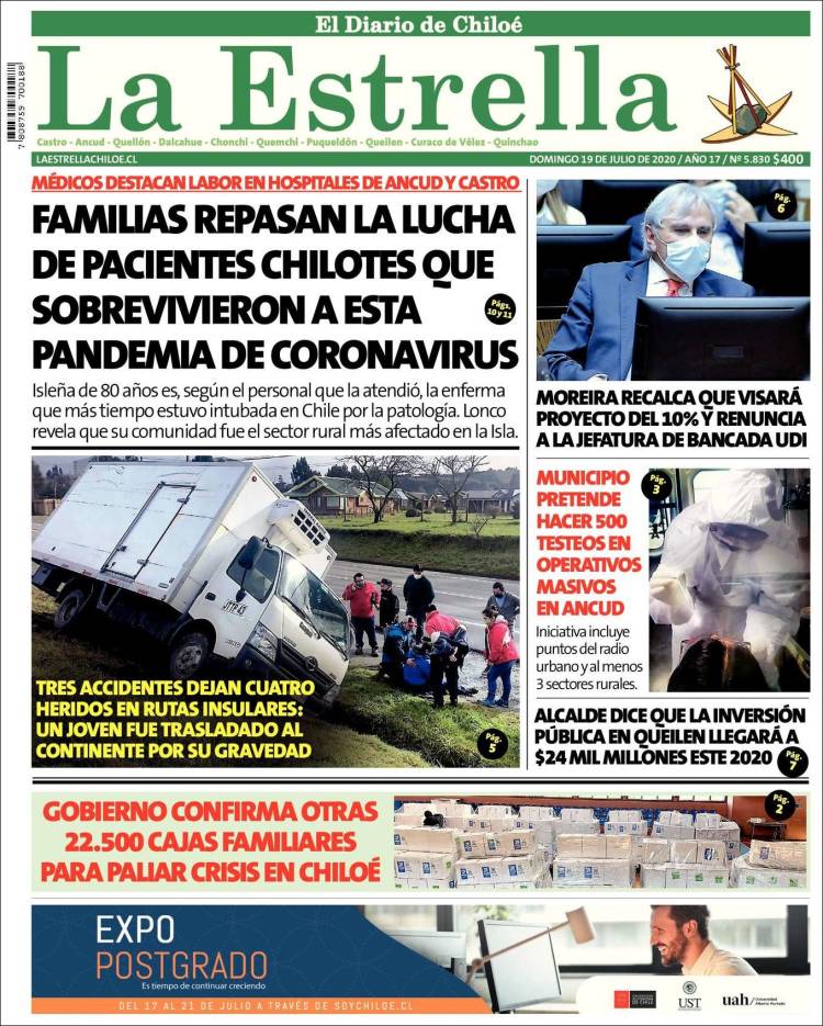 Portada de Estrella de Chiloé (Chile)