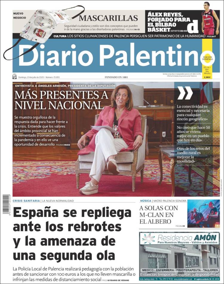 Portada de Diario Palentino (España)