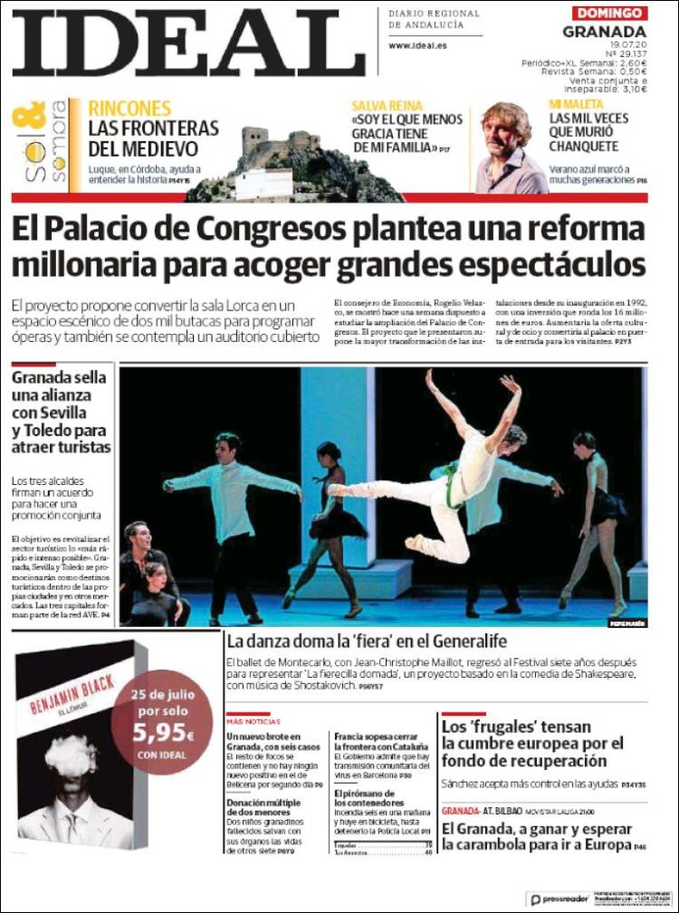 Portada de Ideal (España)