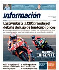 Portada de Información - Cadiz (España)