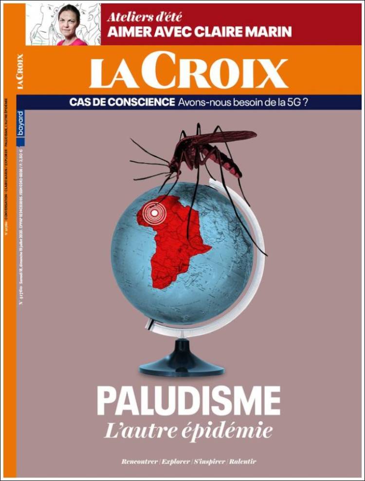 Portada de La Croix (Francia)