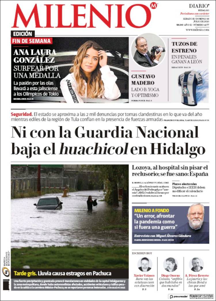 Portada de Milenio de Hidalgo (M&eacute;xico)