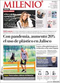 Portada de Milenio - Jalisco (M&eacute;xico)