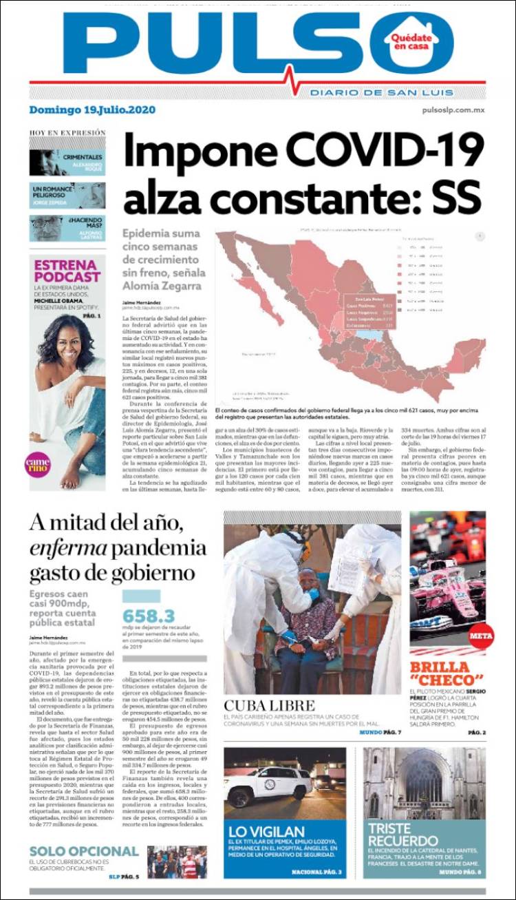 Portada de Pulso (M&eacute;xico)