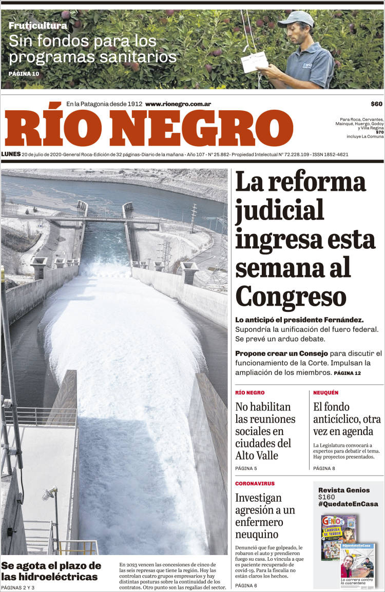 Portada de Rio Negro (Argentina)