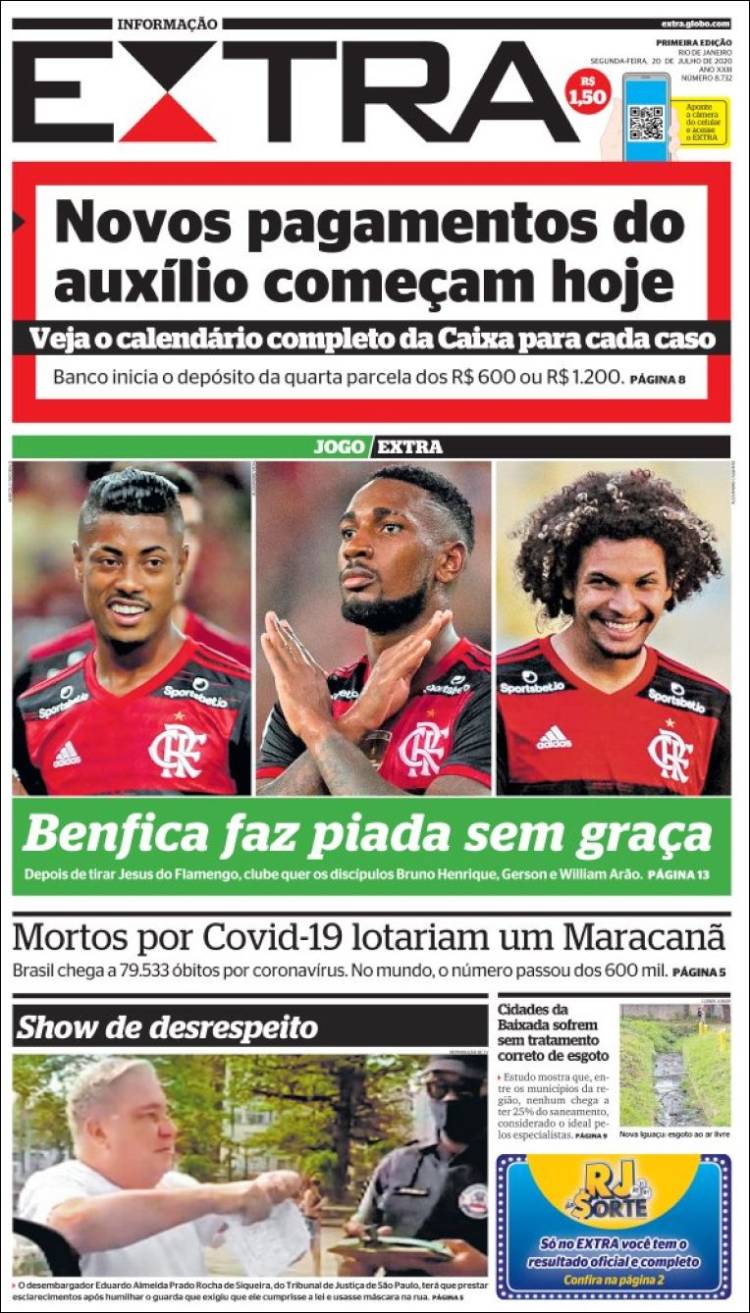 Portada de Extra (Brasil)
