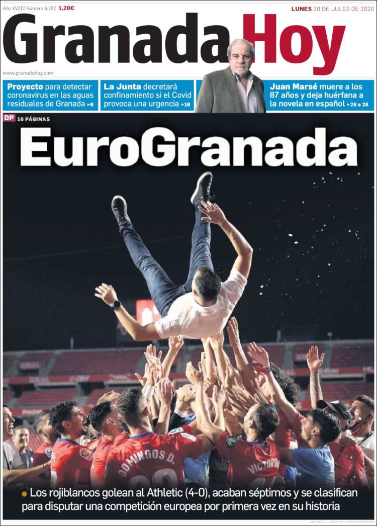 Portada de Granada Hoy (Spain)