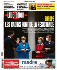 Portada de Libération (Francia)