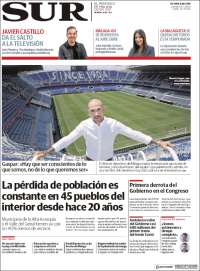 Portada de Diario el Sur (España)