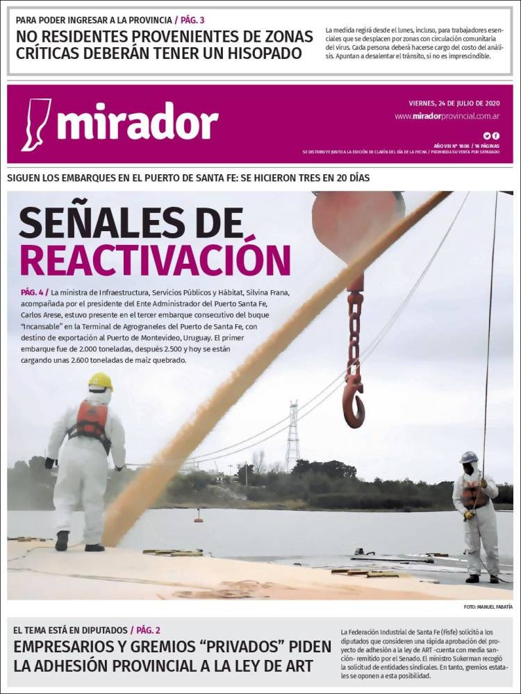 Portada de Mirador Provincial (Argentina)