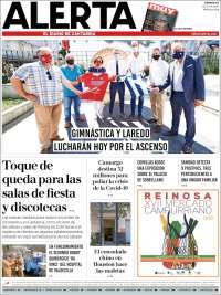 Portada de Alerta - El Diario de Cantabria (España)