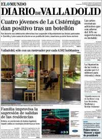 Portada de Diario de Valladolid (España)