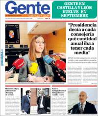 Portada de Gente en Valladolid (España)