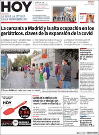 Portada de Hoy - Badajoz (España)