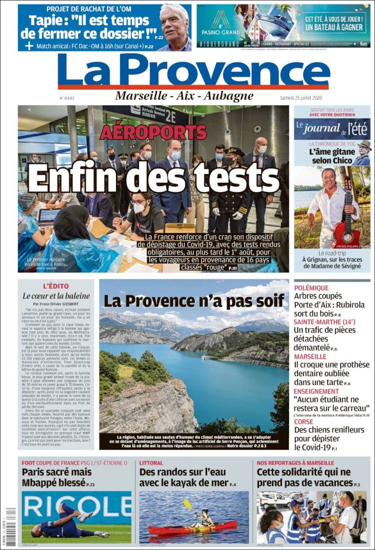 Portada de La Provence (France)