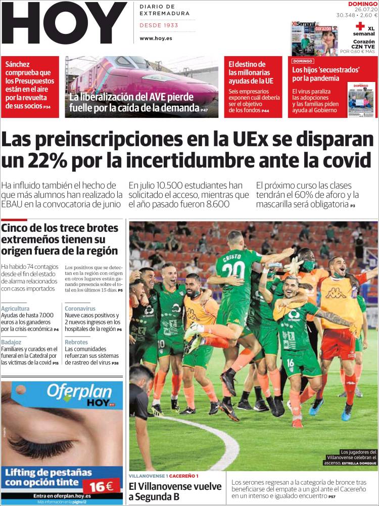 Portada de Hoy - Caceres (Espagne)