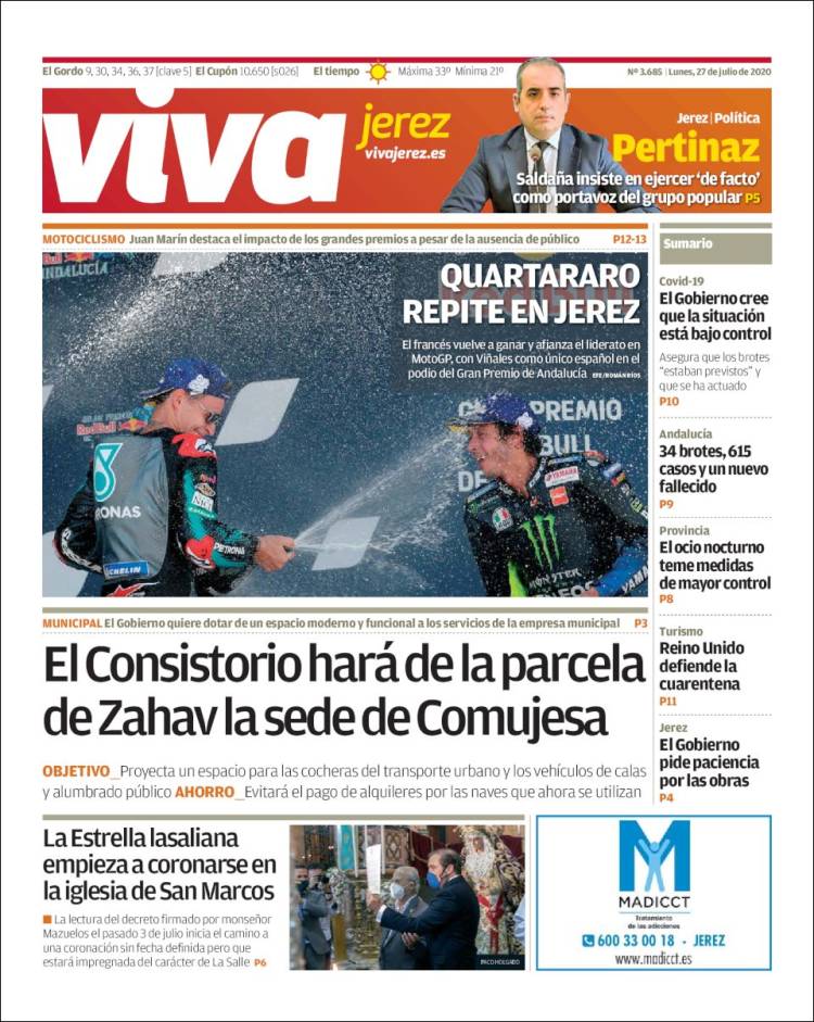 Portada de Información - Jerez (España)