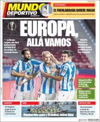 Portada de Mundo Deportivo Gipuzkoa (España)