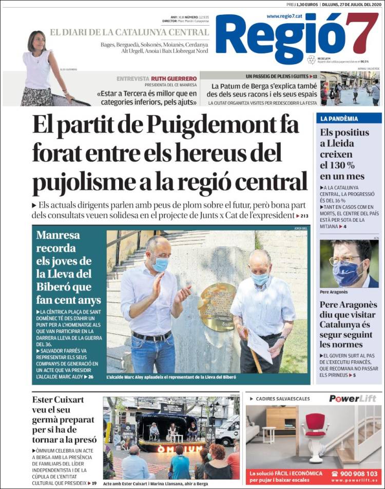 Portada de Regio7 (España)