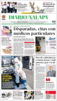 Portada de Diario de Xalapa (México)