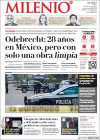 Portada de Milenio de Puebla (México)