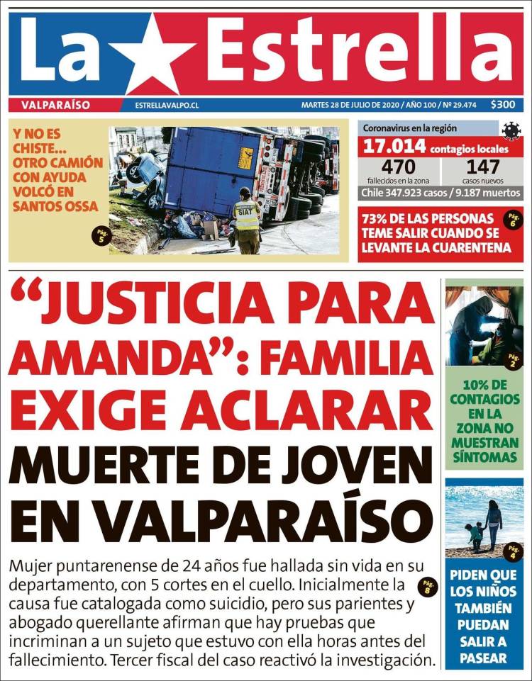 Portada de Estrella de Valparaiso (Chile)