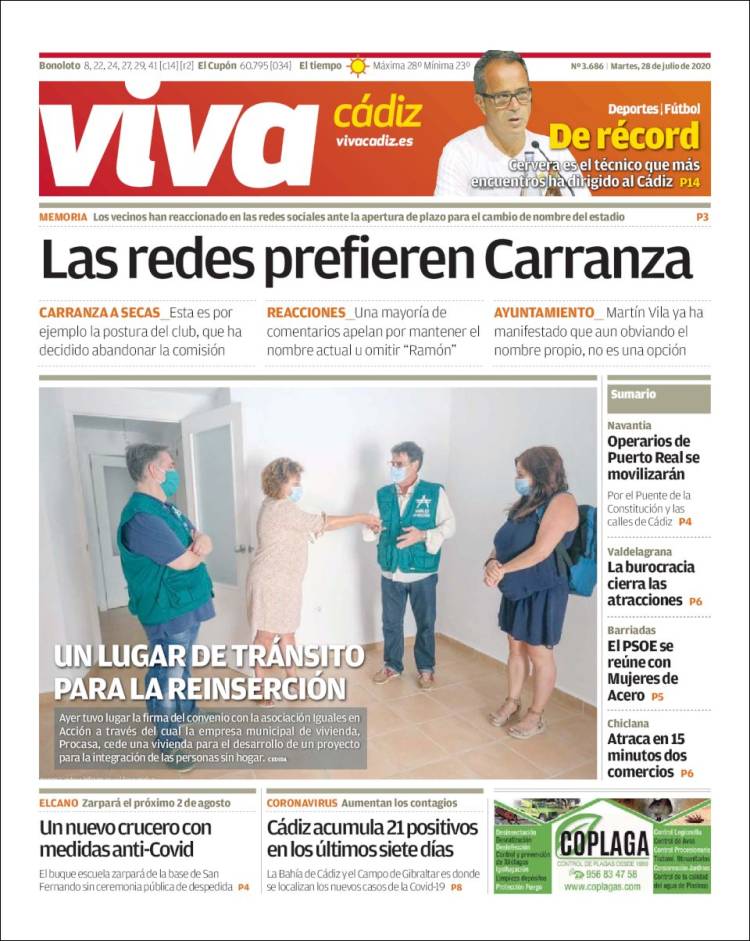 Portada de Información - Cadiz (España)