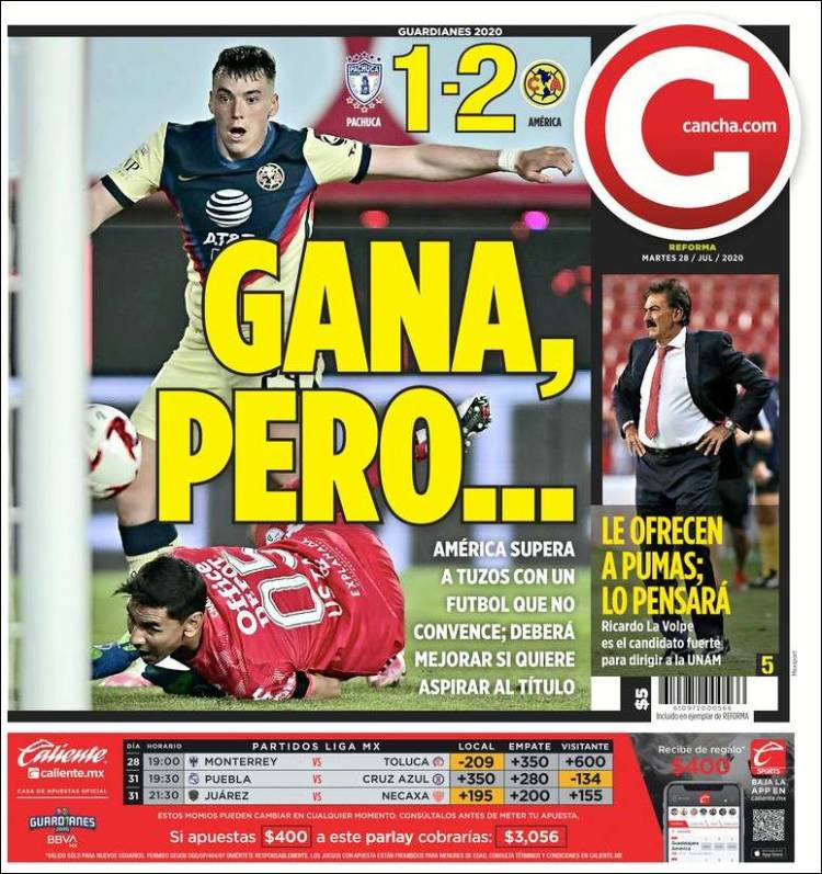 Portada de Cancha (México)