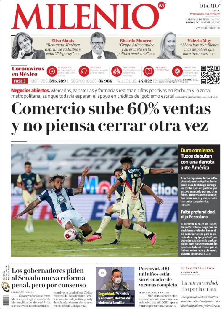 Portada de Milenio de Hidalgo (México)