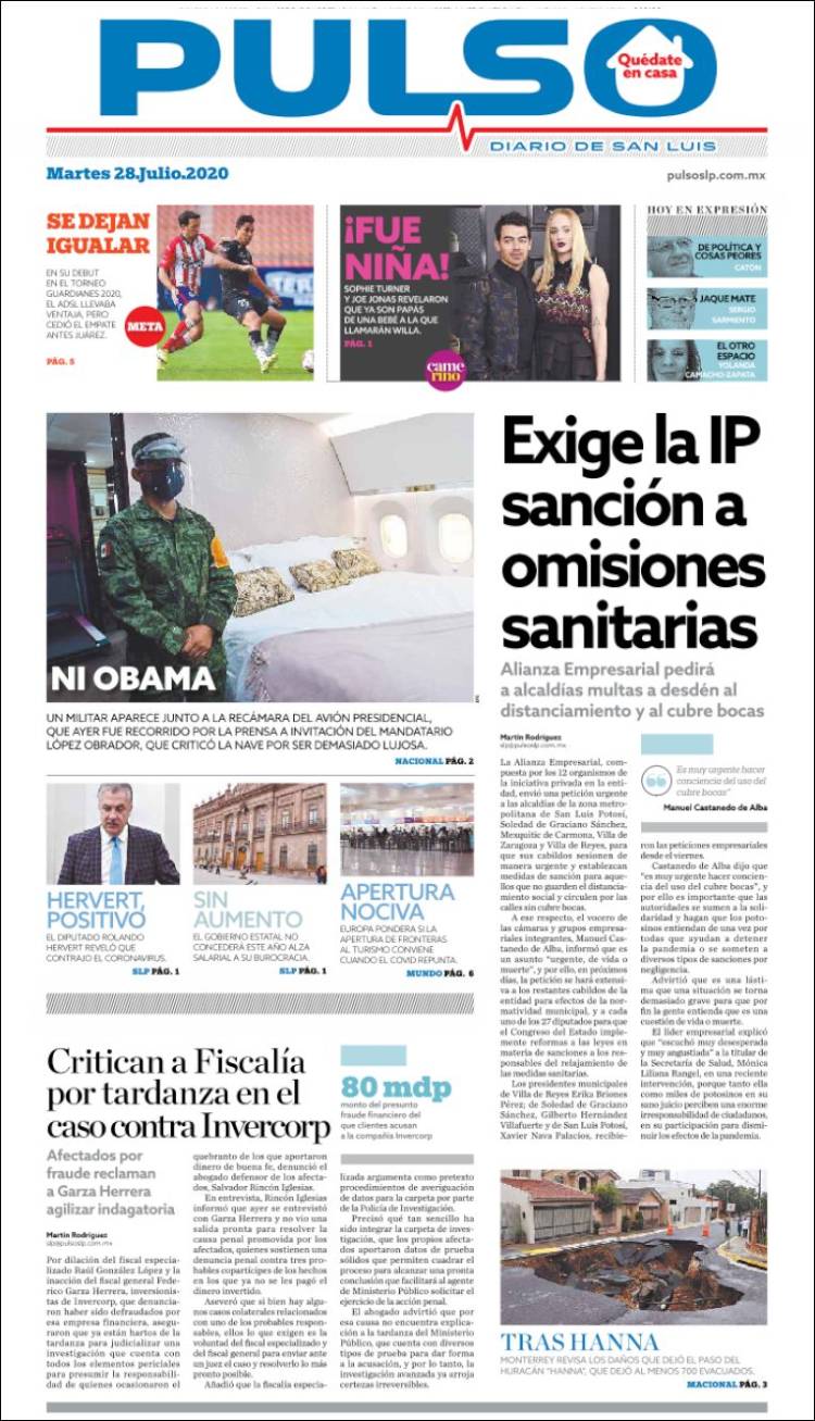 Portada de Pulso (México)