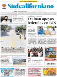 Portada de El Sudcaliforniano (México)