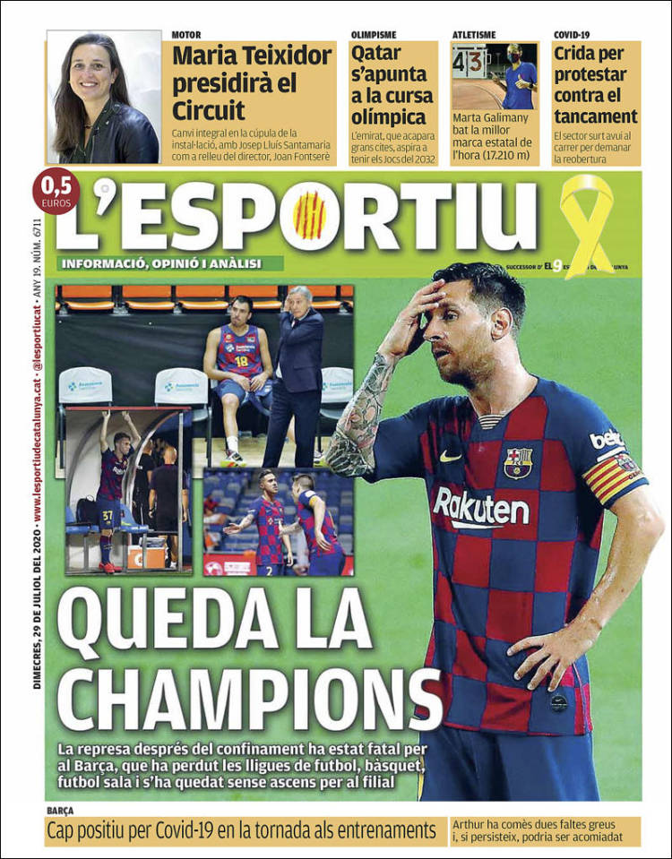 Portada de L'Esportiu (España)